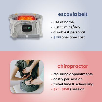 escovia - 4-in-1 back belt