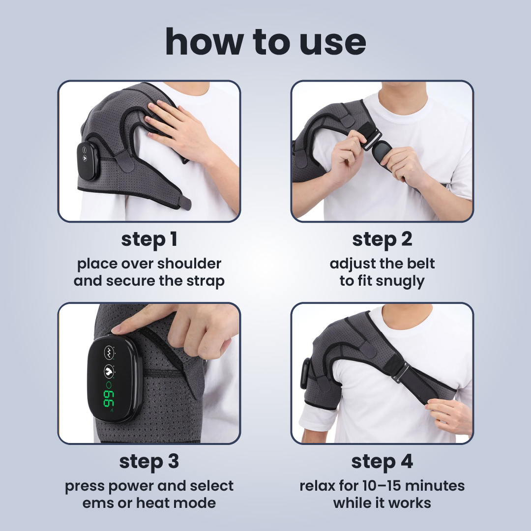 escovia - 3-in-1 shoulder relief device